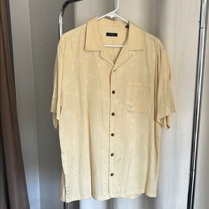 Cubavera Light Tan Short Sleeve Shirt